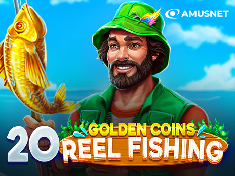 20 Golden Coins Reel Fishing играть слот бесплатно
