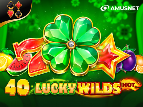 40 Lucky Wilds Hot слот бесплатно