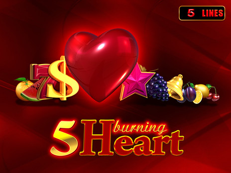 5 Burning Heart играть слот бесплатно