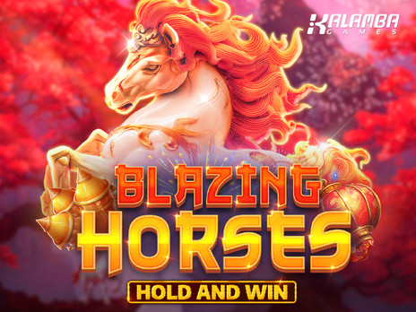 Blazing Horses Hold and Win бесплатный слот