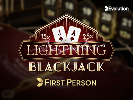 First Person Lightning Blackjack играть в демо