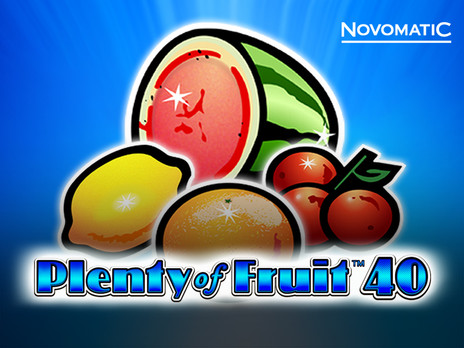 Plenty of Fruit 40 бесплатная демо версия