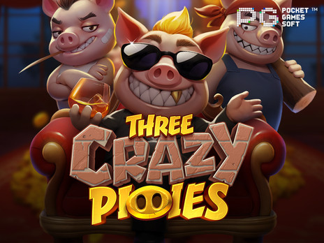 Three Crazy Piggies демо онлайн